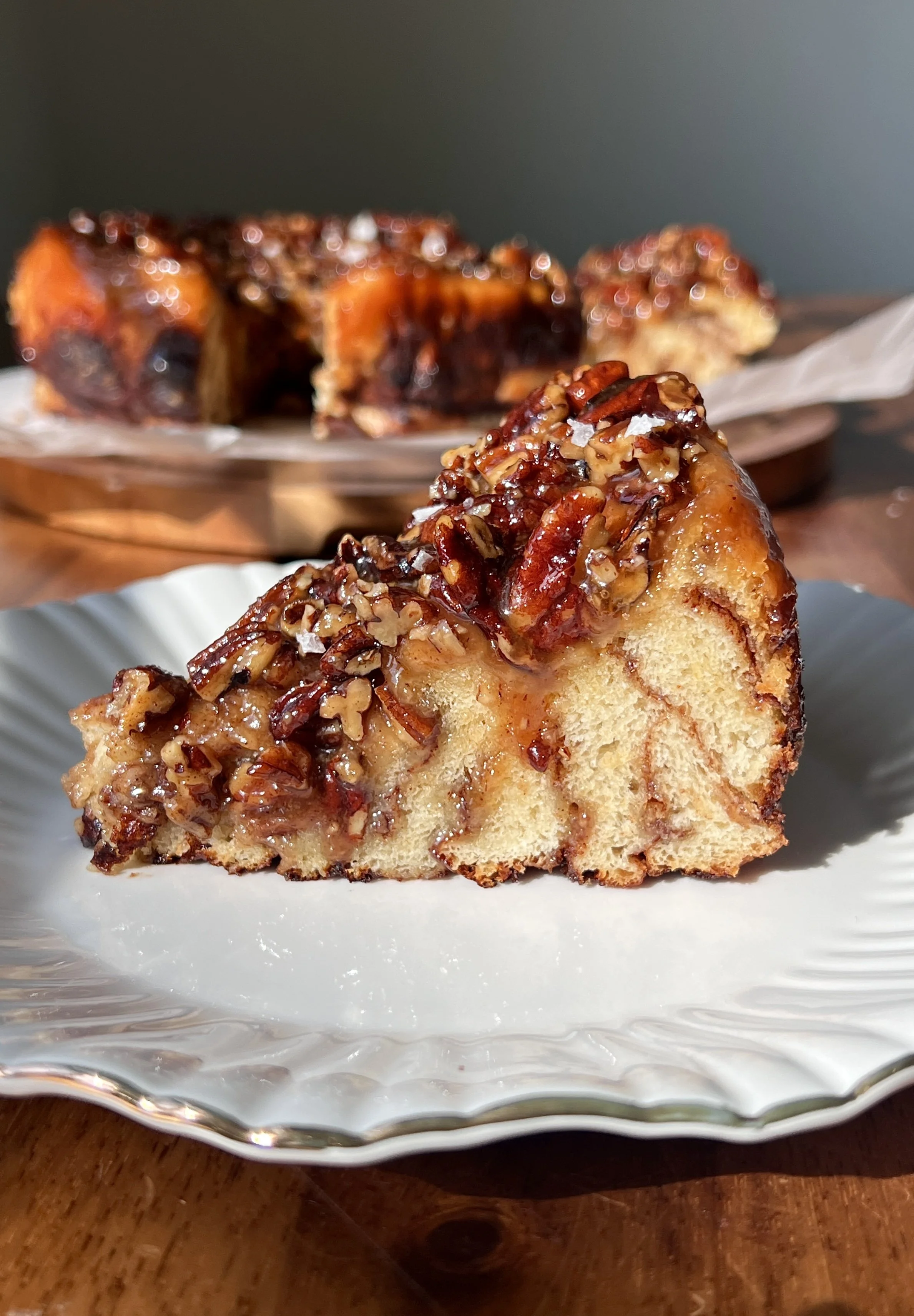 bunbun☆ Giant Maple Pecan Pretzel Sticky Bun — Well Made by Kiley